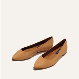 Margaux “The Pointe” flats in cacao